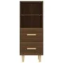 Sideboard aus braunem Eichensperrholz, 34,5 x 34 x 90 cm von vidaXL, Sideboards - Ref: Foro24-817416, Preis: 48,23 €, Rabatt: %