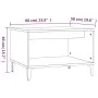 Couchtisch aus braunem Eichensperrholz, 60 x 50 x 40 cm von vidaXL, Couchtisch - Ref: Foro24-817524, Preis: 38,67 €, Rabatt: %