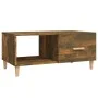 Couchtisch aus geräuchertem Eichensperrholz, 89,5 x 50 x 40 cm von vidaXL, Couchtisch - Ref: Foro24-817513, Preis: 48,35 €, R...