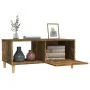 Couchtisch aus geräuchertem Eichensperrholz, 89,5 x 50 x 40 cm von vidaXL, Couchtisch - Ref: Foro24-817513, Preis: 48,35 €, R...