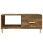 Couchtisch aus geräuchertem Eichensperrholz, 89,5 x 50 x 40 cm von vidaXL, Couchtisch - Ref: Foro24-817513, Preis: 48,35 €, R...