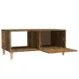 Couchtisch aus geräuchertem Eichensperrholz, 89,5 x 50 x 40 cm von vidaXL, Couchtisch - Ref: Foro24-817513, Preis: 48,35 €, R...