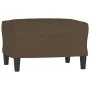 Brauner Stofffußhocker 60x50x41 cm von vidaXL, Osmanen - Ref: Foro24-349282, Preis: 50,81 €, Rabatt: %