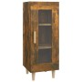 Eiche geräuchert Holzwerkstoff Anrichte 34,5x34x90 cm von vidaXL, Sideboards - Ref: Foro24-817426, Preis: 66,67 €, Rabatt: %