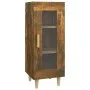 Engineered wood smoked oak sideboard 34.5x34x90 cm by vidaXL, Sideboards - Ref: Foro24-817426, Price: 65,57 €, Discount: %