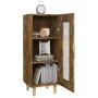 Engineered wood smoked oak sideboard 34.5x34x90 cm by vidaXL, Sideboards - Ref: Foro24-817426, Price: 65,57 €, Discount: %