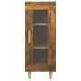 Eiche geräuchert Holzwerkstoff Anrichte 34,5x34x90 cm von vidaXL, Sideboards - Ref: Foro24-817426, Preis: 65,57 €, Rabatt: %