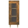 Eiche geräuchert Holzwerkstoff Anrichte 34,5x34x90 cm von vidaXL, Sideboards - Ref: Foro24-817426, Preis: 66,67 €, Rabatt: %