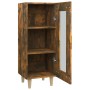 Eiche geräuchert Holzwerkstoff Anrichte 34,5x34x90 cm von vidaXL, Sideboards - Ref: Foro24-817426, Preis: 66,67 €, Rabatt: %