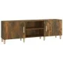TV-Schrank aus geräuchertem Eichensperrholz, 150 x 30 x 30 cm von vidaXL, TV-Möbel - Ref: Foro24-817501, Preis: 76,79 €, Raba...