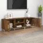 TV-Schrank aus geräuchertem Eichensperrholz, 150 x 30 x 30 cm von vidaXL, TV-Möbel - Ref: Foro24-817501, Preis: 76,79 €, Raba...