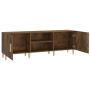 Mueble de TV madera contrachapada roble ahumado 150x30x30 cm de vidaXL, Muebles TV - Ref: Foro24-817501, Precio: 80,24 €, Des...
