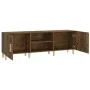 TV-Schrank aus geräuchertem Eichensperrholz, 150 x 30 x 30 cm von vidaXL, TV-Möbel - Ref: Foro24-817501, Preis: 76,79 €, Raba...