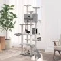 Katzenkratzbaum mit hellgrauen Sisalstämmen, 191 cm von vidaXL, Katzenmöbel - Ref: Foro24-171595, Preis: 98,97 €, Rabatt: %