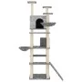 Katzenkratzbaum mit hellgrauen Sisalstämmen, 191 cm von vidaXL, Katzenmöbel - Ref: Foro24-171595, Preis: 98,97 €, Rabatt: %