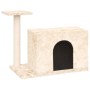 Katzenkratzbaum mit cremefarbenen Sisalstämmen, 51 cm von vidaXL, Katzenmöbel - Ref: Foro24-171585, Preis: 27,55 €, Rabatt: %