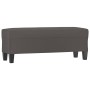 Graue Kunstlederbank 100x35x41 cm von vidaXL, Banken - Ref: Foro24-349462, Preis: 50,90 €, Rabatt: %