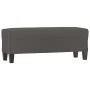 Gray synthetic leather bench 100x35x41 cm by vidaXL, Banks - Ref: Foro24-349462, Price: 50,13 €, Discount: %