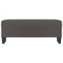 Graue Kunstlederbank 100x35x41 cm von vidaXL, Banken - Ref: Foro24-349462, Preis: 50,90 €, Rabatt: %