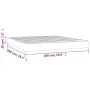 Pocket spring mattress dark gray fabric 180x200x20 cm by vidaXL, Mattresses - Ref: Foro24-347835, Price: 289,94 €, Discount: %