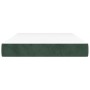 Dark green velvet pocket spring mattress 120x200x20 cm by vidaXL, Mattresses - Ref: Foro24-347771, Price: 193,93 €, Discount: %
