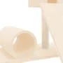 Cat scratcher with cream-colored sisal posts 59 cm by vidaXL, Cat furniture - Ref: Foro24-171606, Price: 27,70 €, Discount: %