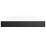 Colchón de muelles ensacados cuero sintético negro 140x190x20cm de vidaXL, Colchones - Ref: Foro24-347782, Precio: 231,56 €, ...