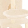 Rascador para gatos con postes de sisal crema 180 cm de vidaXL, Mobiliario para gatos - Ref: Foro24-171600, Precio: 116,18 €,...