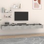Wandschränke 2 Einheiten betongraues Sperrholz 102x30x20cm von vidaXL, Regale und Regale - Ref: Foro24-3115903, Preis: 153,14...