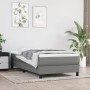 Colchón de muelles ensacados tela gris oscuro 100x200x20 cm de vidaXL, Colchones - Ref: Foro24-347735, Precio: 166,71 €, Desc...
