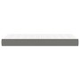 Colchón de muelles ensacados tela gris oscuro 100x200x20 cm de vidaXL, Colchones - Ref: Foro24-347735, Precio: 166,71 €, Desc...