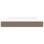 Colchón de muelles ensacados tela gris taupe 140x200x20 cm de vidaXL, Colchones - Ref: Foro24-347798, Precio: 218,85 €, Descu...