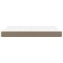 Pocket spring mattress taupe gray fabric 140x200x20 cm by vidaXL, Mattresses - Ref: Foro24-347798, Price: 218,85 €, Discount: %