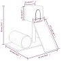 Cat scratching post with light gray sisal posts 59 cm by vidaXL, Cat furniture - Ref: Foro24-171607, Price: 27,25 €, Discount: %
