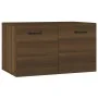 Oak brown plywood wall cabinet 60x36.5x35 cm by vidaXL, Lockers and storage cabinets - Ref: Foro24-817602, Price: 41,02 €, Di...
