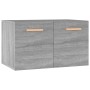 Sonoma grauer Wandschrank aus Holzwerkstoff, 60 x 36,5 x 35 cm von vidaXL, Schließfächer und Lagerschränke - Ref: Foro24-8175...