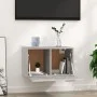Armario de pared madera de ingeniería gris Sonoma 60x36,5x35 cm de vidaXL, Taquillas y armarios de almacenamiento - Ref: Foro...