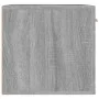 Armario de pared madera de ingeniería gris Sonoma 60x36,5x35 cm de vidaXL, Taquillas y armarios de almacenamiento - Ref: Foro...