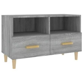 Sonoma grauer TV-Schrank aus Holzwerkstoff, 80 x 36 x 50 cm von vidaXL, TV-Möbel - Ref: Foro24-817490, Preis: 65,63 €, Rabatt: %