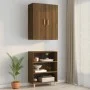 Armario colgante de pared roble Sonoma 69,5x34x90 cm de vidaXL, Aparadores - Ref: Foro24-817383, Precio: 81,17 €, Descuento: %