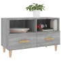 Sonoma grauer TV-Schrank aus Holzwerkstoff, 80 x 36 x 50 cm von vidaXL, TV-Möbel - Ref: Foro24-817490, Preis: 66,39 €, Rabatt: %
