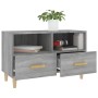 Sonoma grauer TV-Schrank aus Holzwerkstoff, 80 x 36 x 50 cm von vidaXL, TV-Möbel - Ref: Foro24-817490, Preis: 66,39 €, Rabatt: %