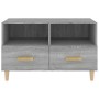 Sonoma grauer TV-Schrank aus Holzwerkstoff, 80 x 36 x 50 cm von vidaXL, TV-Möbel - Ref: Foro24-817490, Preis: 66,39 €, Rabatt: %