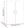 Armario colgante de pared roble Sonoma 69,5x34x90 cm de vidaXL, Aparadores - Ref: Foro24-817383, Precio: 81,17 €, Descuento: %