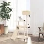 Cat scratching post with cream sisal posts 131 cm by vidaXL, Cat furniture - Ref: Foro24-171603, Price: 61,03 €, Discount: %