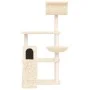 Cat scratching post with cream sisal posts 131 cm by vidaXL, Cat furniture - Ref: Foro24-171603, Price: 61,03 €, Discount: %