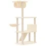 Cat scratching post with cream sisal posts 131 cm by vidaXL, Cat furniture - Ref: Foro24-171603, Price: 61,03 €, Discount: %