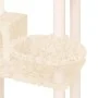 Cat scratching post with cream sisal posts 131 cm by vidaXL, Cat furniture - Ref: Foro24-171603, Price: 61,03 €, Discount: %