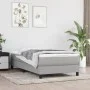 Pocket spring mattress light gray fabric 100x200x20 cm by vidaXL, Mattresses - Ref: Foro24-347734, Price: 167,02 €, Discount: %