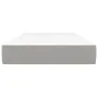 Pocket spring mattress light gray fabric 100x200x20 cm by vidaXL, Mattresses - Ref: Foro24-347734, Price: 167,02 €, Discount: %